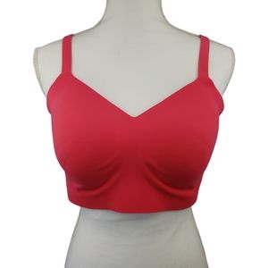 Athleta Fitness Bra in Coral Pink Size Medium/Large